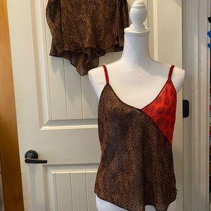 Victoria’s Secret Three Piece Sleep Lounge Wear Set- Large